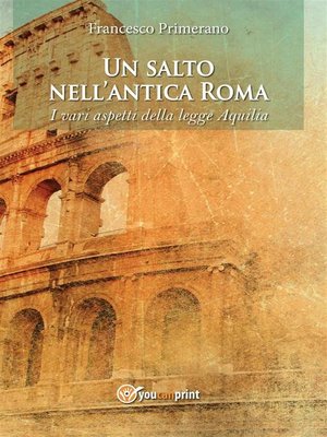 cover image of Un salto nell'antica Roma